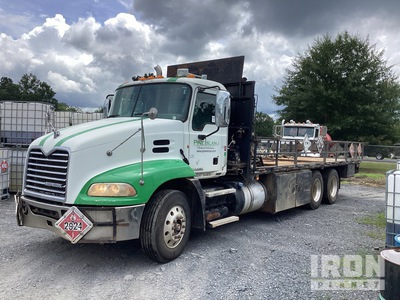 2012 Mack CXU613 6x4 Flatbed Truck