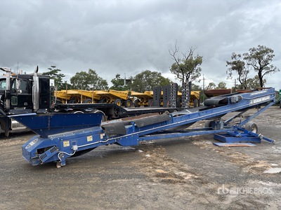 Edge MS65 750 mm x 19500 mm Portable Radial Stacking Transportband