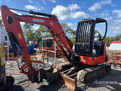 2019 Kubota KX033-4 Tracked Excavator