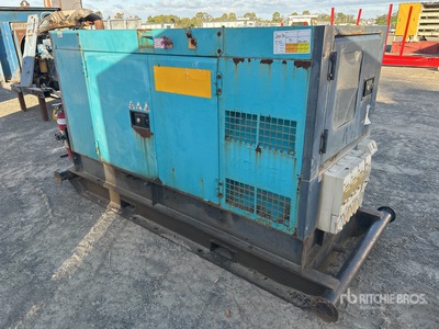 2018 McWELL 37.5 kVA Skid-Mounted Generator Set