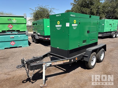 2016 Multiquip DCA-45SSIU4F 36 kW Mobile مولد (Inoperable)