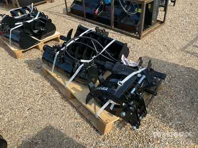 Quantity of (9) 2026 AGT 12EX-ATA Mini Excavator Attachments (Unused)