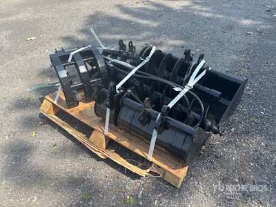 Quantity of (9) 2026 AGT 12EX-ATA Mini Excavator Attachments (Unused)