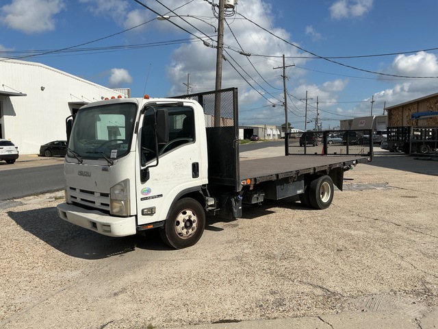 2011 Isuzu  NPR HD 4x2 Flatbed Truck