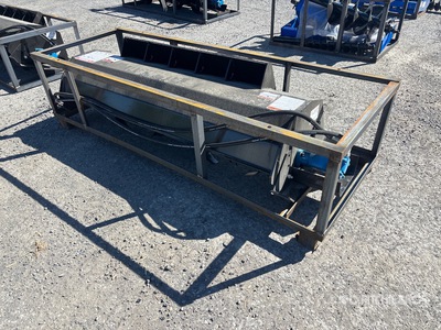 2026 Mower King ECSSTR072 72 in Skid Steer Tiller (Unused)