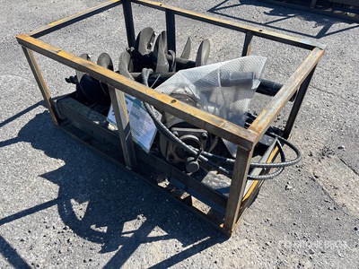 2026 Mower King SSECAG-Y Skid Steer Auger (Unused)