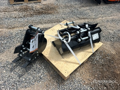 Quantity of (5) 2026 AGT 12EX-SET5 Mini Excavator Attachments (Unused)