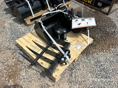 Quantity of (5) 2026 AGT 12EX-SET5 Mini Excavator Attachments (Unused)