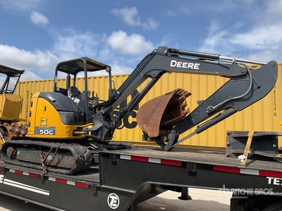2020 John Deere 50G Minigraafmachine