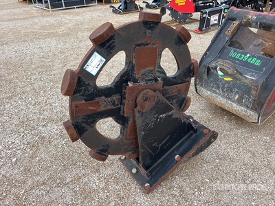Barone 3 in Roue de compactage pour pelleteuse