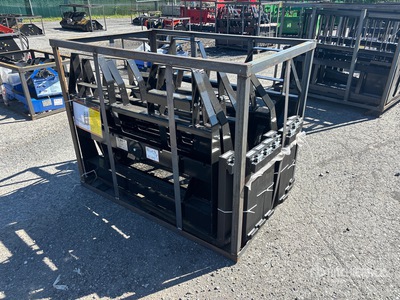 Quantity of (5) 2026 AGT ISOCPF48-6600-FF 48 in 6600 lb Wheel Loader Forks (Unused)
