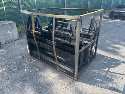 Quantity of (5) 2026 AGT SSCPF42-2200-WFF 42 in Skid Steer Forks (Unused)