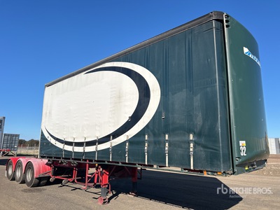 2003 MaxiTrans 7.3 m Tri/A B-Double Lead Remorque pour rideaux latéraux