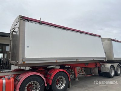 2006 Lusty EMS Bogie/A Lead Rollback Remorque à benne basculante arrière