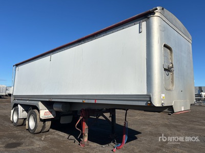 2006 Lusty EMS 8.0 m Bogie/A End Dump Trailer