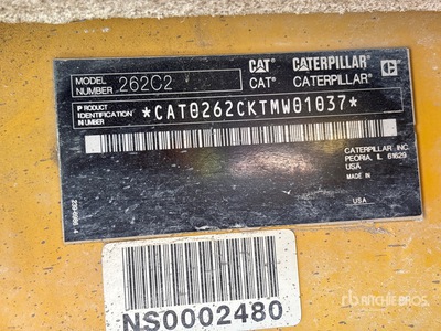 2012 Cat 262C شاحنة جرافة