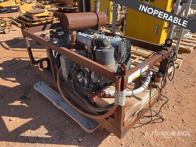 Skid-Mounted Water Pump (Inoperable)