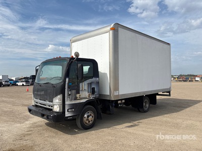 2012 Isuzu NPR 4x2 Van Truck