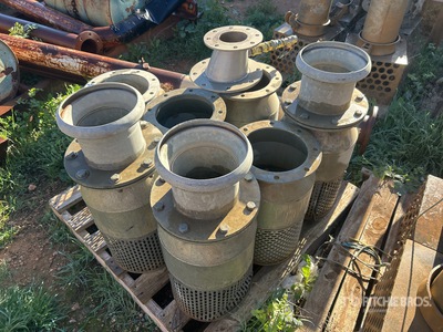 Quantity of Foot Valves & Screens Attrezzatura per lavori acquatici