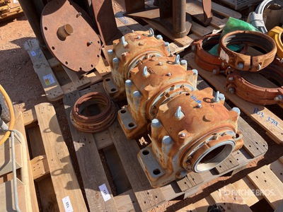Quantity of (3) Bearing Housing