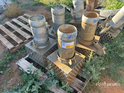 Quantity of Foot Valves & Screens Attrezzatura per lavori acquatici
