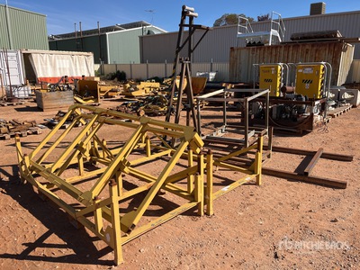 Quantity of (5) Steel Frames