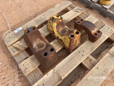 Quantity of (3) Trunnion Caps