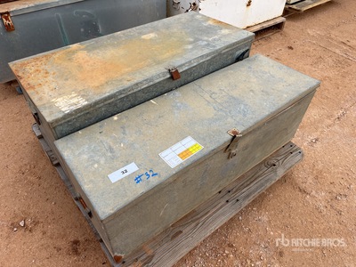Quantity of (2) Storage Gereedschapskist