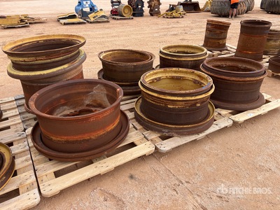 Quantity of (6) Rims - Fits Cat 773