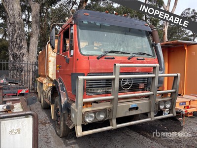 1987 Mercedes-Benz 2228S/30 6x4 Water Truck (Inoperable)