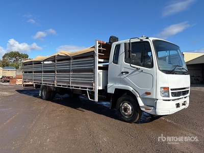 2008 Mitsubishi FK600 4x2 Livestock Truck