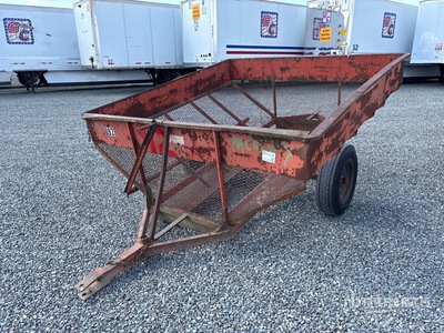 8 ft Drawbar Bottom Dump Nut Trailer Varios, remolque de agricultura