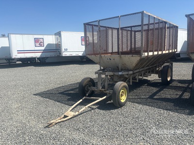 Turntable Twin Hopper Bottom Dump Nut Trailer