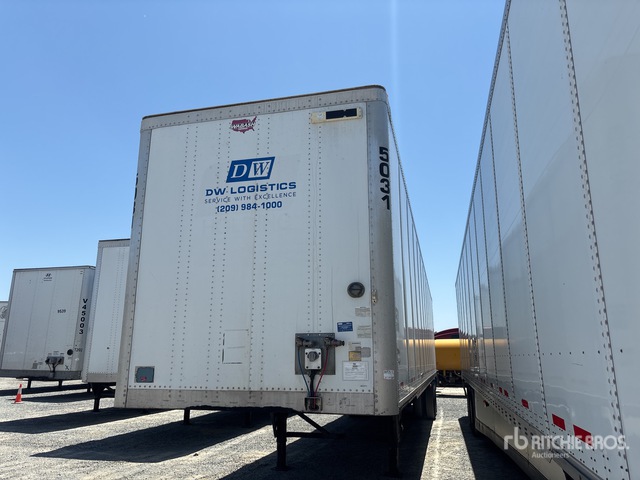 2021 Wabash 53 ft x 102 in T/A Van Trailer