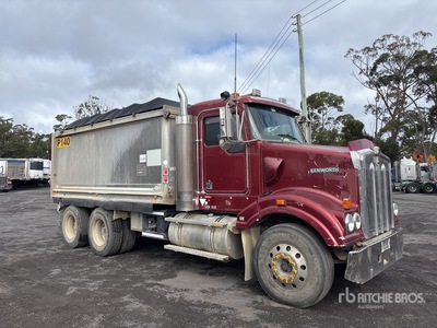 2008 Kenworth T408SAR 6x4 شاحنة قلابة /محورين