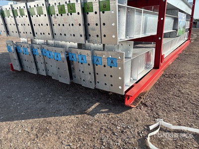 2026 BLUESEA L100FT x W50 FTx H18FT 50 ft x 100 ft Steel Frame Only Storage Building (Unused)