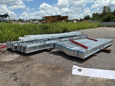 2026 BLUESEA L100FT x W50 FTx H18FT 50 ft x 100 ft Steel Frame Only Opslag Gebouw (Unused)