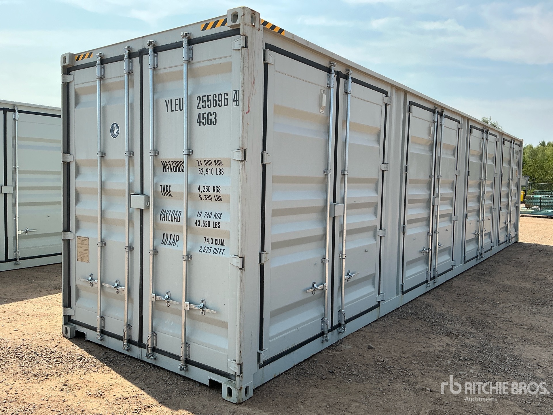 2026 40 ft High Cube Multi-Door Storage Container