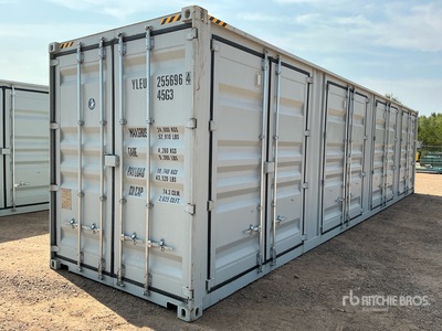 2026 40 ft High Cube Multi-Door Storage Container
