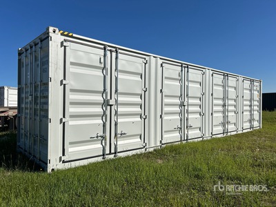 2026 40 ft High Cube Multi-Door Storage Container