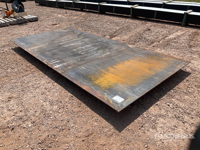 2026 SKLP 5 ft x 10 ft (0.4 in Thick) Steel Plates (Unused)