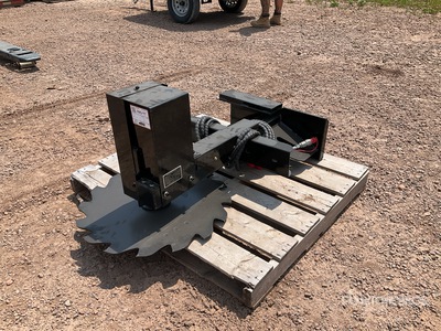 2026 GIYI GY-MTS51 51 in Mini Skid Steer Tree Saw (Unused)