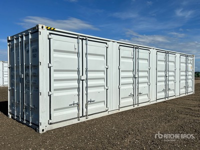 2026 40 ft High Cube Multi-Door Storage Container