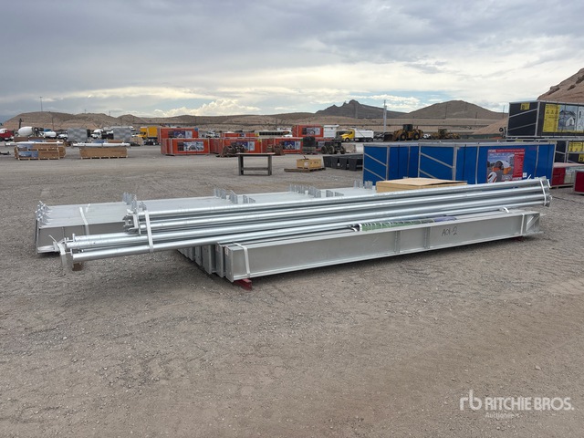 2026 BLUESEA 100 ft x 50 ft x 18 ft Steel Frame Only Storage Building (Unused)