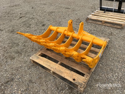 2026 GIYI 47 in Rastrillo para excavadora - Fits Cat 307 (Unused)