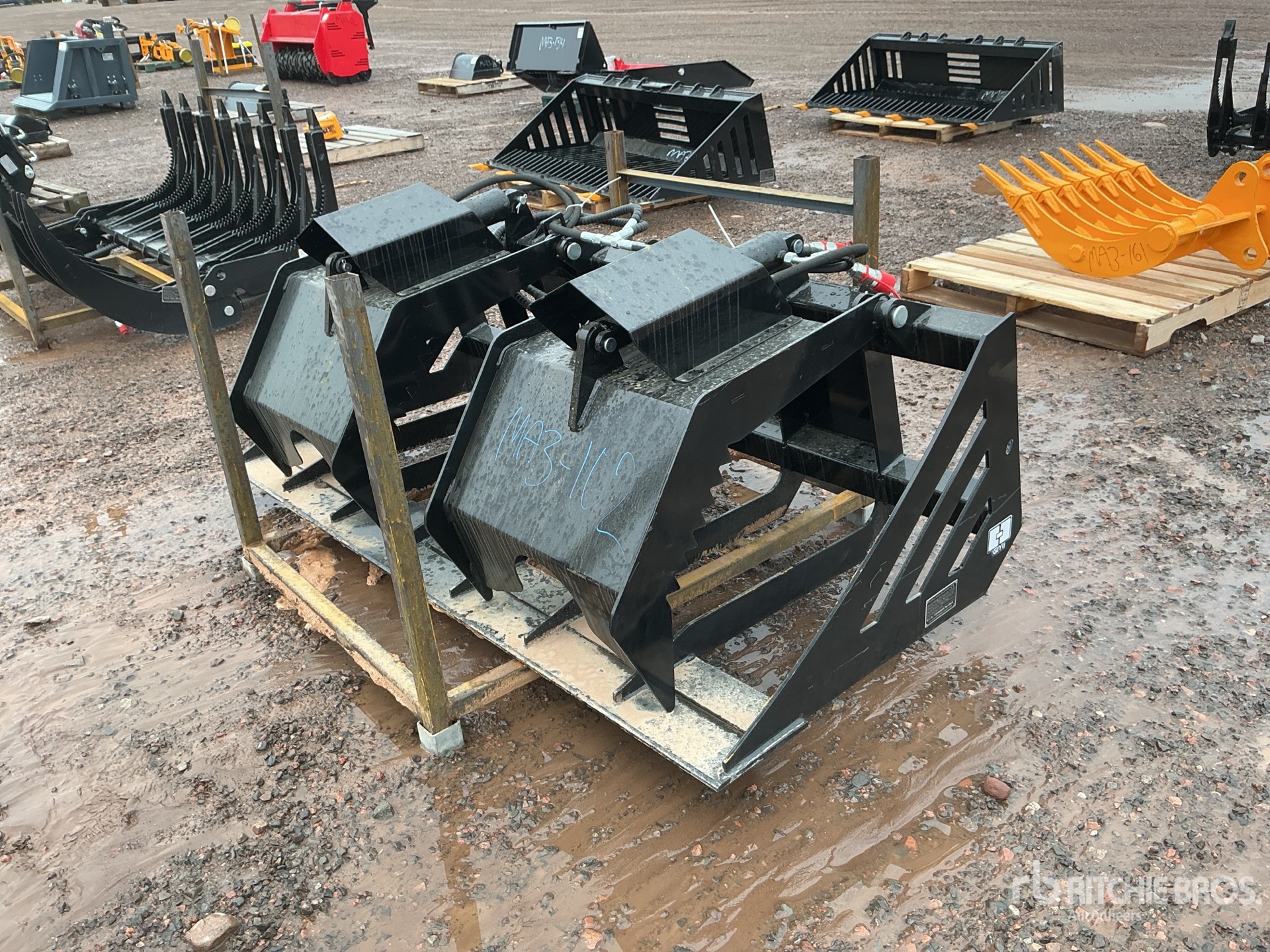 2026 GIYI GY-HWG72 72 in Skid Steer Grapple (Unused)