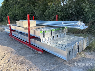 2026 BLUESEA L100FT x W50 FTx H18FT Steel Frame Only Storage Building (Unused)