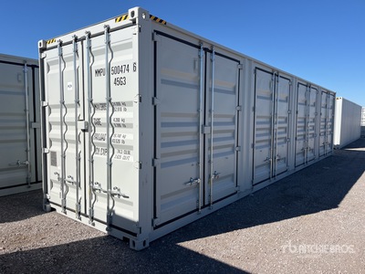 2026 40 ft High Cube Multi-Door Storage Container