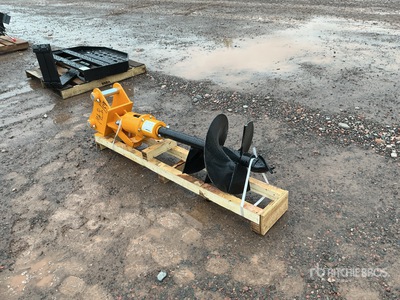 2026 GIYI 35 in Excavator Auger - Fits Cat 305 (Unused)