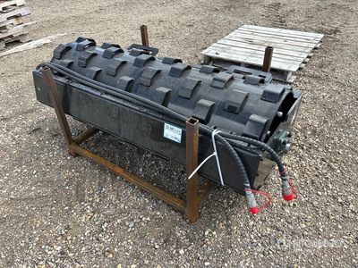 2026 GIYI GY-CW70 59 in Padfoot Skid Steer Vibratory Roller (Unused)